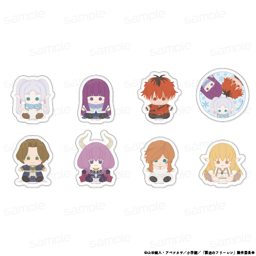 『葬送のフリーレン』おすわりもふりん トレーディングクリアシール【B】【BOX】