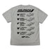 『新世紀GPXサイバーフォーミュラ』歴代アスラーダ Tシャツ/MIX GRAY