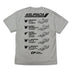『新世紀GPXサイバーフォーミュラ』歴代アスラーダ Tシャツ/MIX GRAY【202406再販】