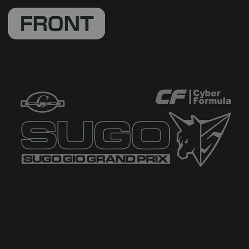 『新世紀GPXサイバーフォーミュラSIN』スゴウGIOグランプリ ドライTシャツ BLACK