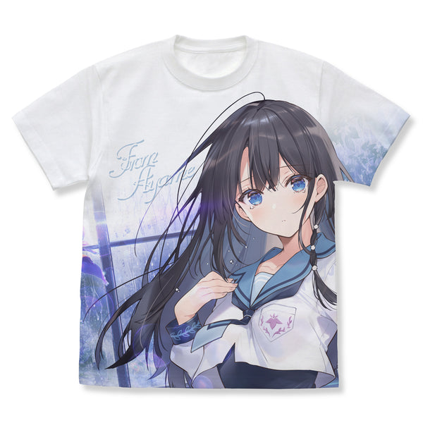 『Princess Letter(s)! フロムアイドル』水茎あやめ フルグラフィックTシャツ WHITE