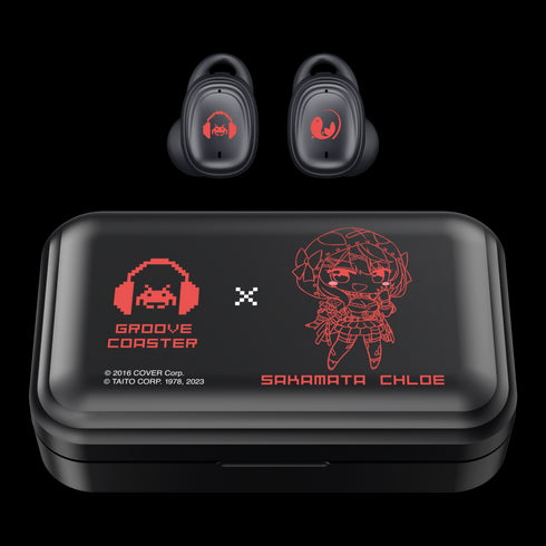 『グルーヴコースター × ホロライブプロダクション』グルーヴコースター × 沙花叉クロヱ ワイヤレスイヤホン