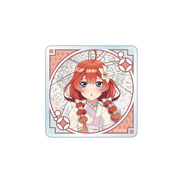 『五等分の花嫁∽』レトロモダン アクリルステッカー 中野五月
