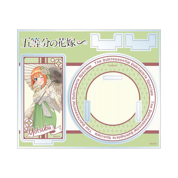 『五等分の花嫁∽』レトロモダン アクリルヌードルストッパー 中野四葉