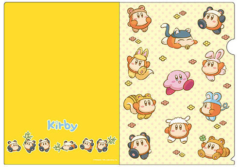 『星のカービィ』クリアファイル カービィ&アニマルワドルディ