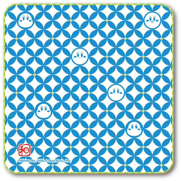 『星のカービィ』ふわふ和コレクション ガーゼハンカチ (1)まんまる七宝