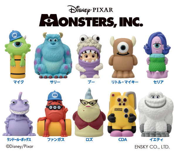 Disney ソフビパペットマスコット 10体セット Disney モンスターズ・インク』ソフビパペットマスコット 10個入りBOX
