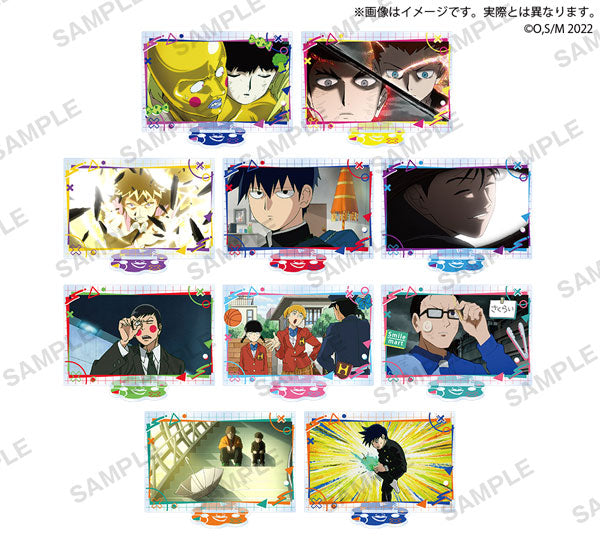 『モブサイコ100 Ⅲ』トレーディングスクエアアクリルスタンド vol.2 10個入りBOX