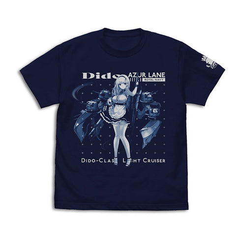 『アズールレーン』ダイドー Tシャツ/NAVY