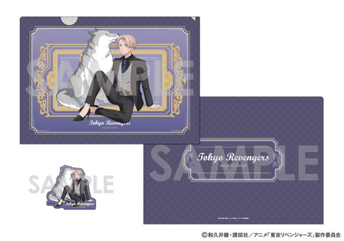 『東京リベンジャーズ』クリアファイル&ダイカットステッカーセット~majestic beast 2~ 1.乾青宗