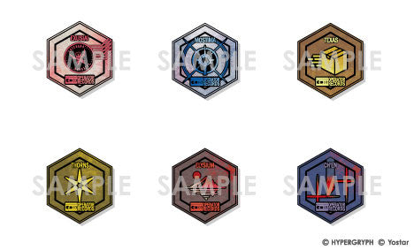 『アークナイツ』記録褒章ピンズ BOX.A