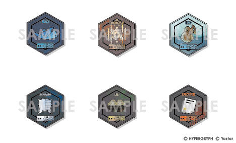 『アークナイツ』記録褒章ピンズ BOX.B