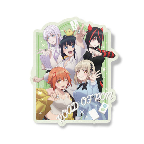 『ぽんのみち』トラベルステッカー 6.ぽんのみち!