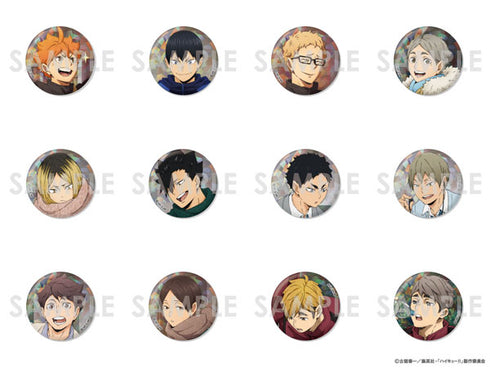 『ハイキュー!!』トレーディングホログラム缶バッジ-One Fine Day!BOX