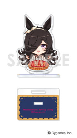 『ウマ娘 プリティーダービー』もぐもぐアクリルスタンド 5.ライスシャワー