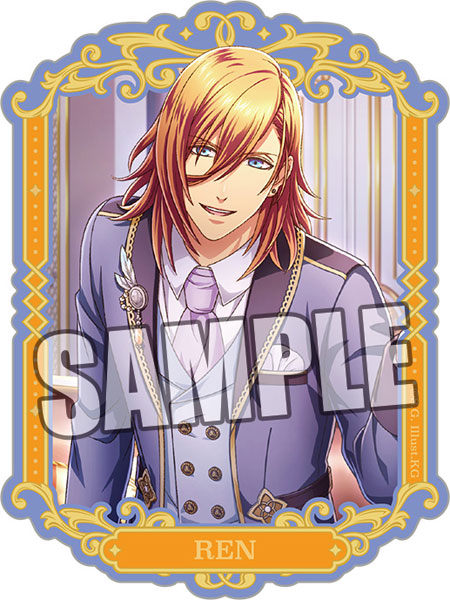 "Uta no Prince-sama♪ Shining Live" Satin Sticker: Yes Your Highness Another Shot Ver. "Ren Jinguji"