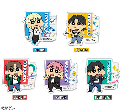 『クレヨンしんちゃん』『TOMORROW X TOGETHER』アクリルバッジ BOX