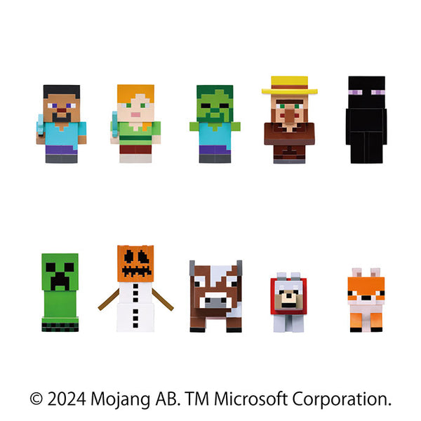 『マインクラフト』ソフビパペットマスコット 10個入りBOX