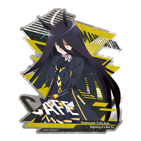 『劇場版 ウマ娘 プリティーダービー 新時代の扉』トラベルステッカー 3.マンハッタンカフェ