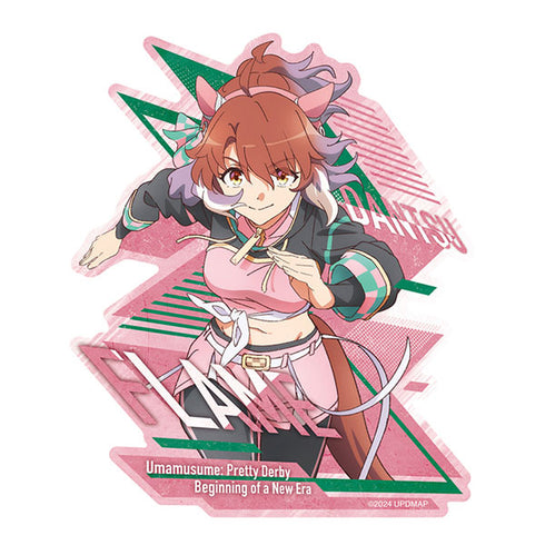 『劇場版 ウマ娘 プリティーダービー 新時代の扉』トラベルステッカー 4.ダンツフレーム