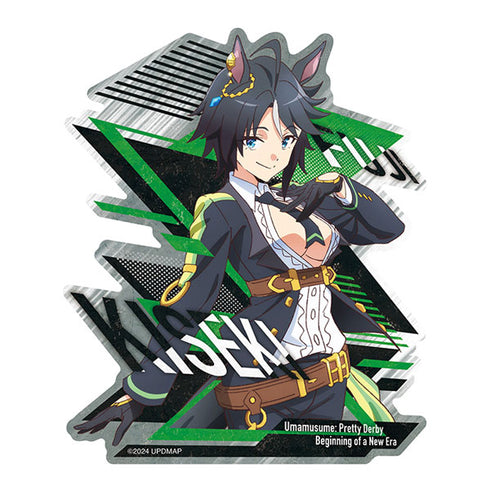 『劇場版 ウマ娘 プリティーダービー 新時代の扉』トラベルステッカー 6.フジキセキ