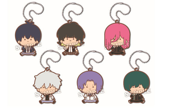 『ブルーロック』ちゃびちゃび 制服 ラバーキーホルダー 6個入りBOX