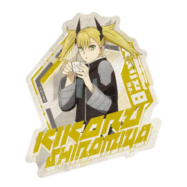 『怪獣8号』トラベルステッカー3.四ノ宮キコル