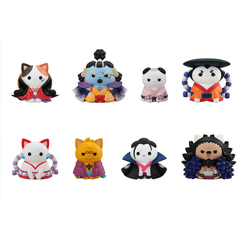 『ONE PIECE ワンピース』MEGA CAT PROJECT ワンピース ニャンピースニャーン! ルフィとワノ国編でござる 8個入りBOX