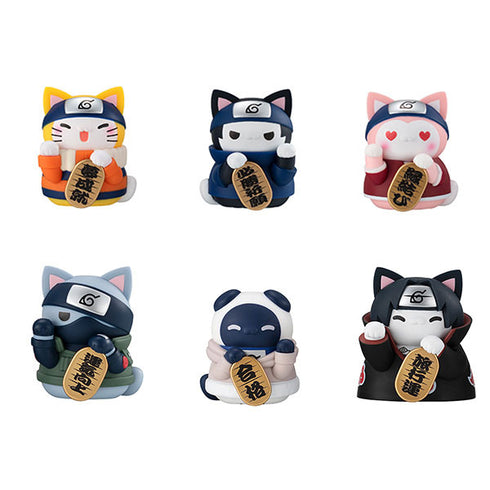 『NARUTO -ナルト-』MEGA CAT PROJECT NARUTO-ナルト- ニャルト! 招き猫FORTUNE もういっちょ! 6個入りBOX