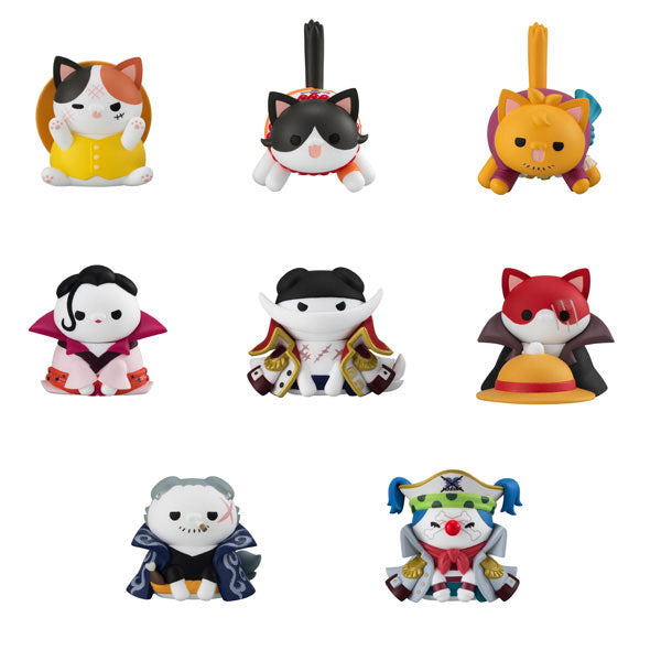 『ONE PIECE ワンピース』MEGA CAT PROJECT ワンピース ニャンピースニャーン! ルフィと頂上戦争編 8個入りBOX