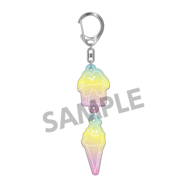 『エグミレガシー』オーロラアクリルキーホルダー エンドオブザワールド&村人