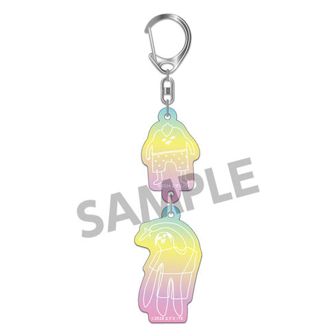 『エグミレガシー』オーロラアクリルキーホルダー 招かれざる客&モヒカン・ドット