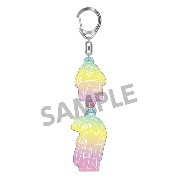 『エグミレガシー』オーロラアクリルキーホルダー 招かれざる客&モヒカン・ドット