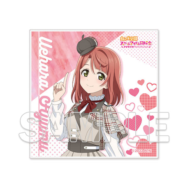 『ラブライブ!虹ヶ咲学園スクールアイドル同好会』マイクロファイバーハンドタオル Ver.ニジガクラブソング 上原歩夢