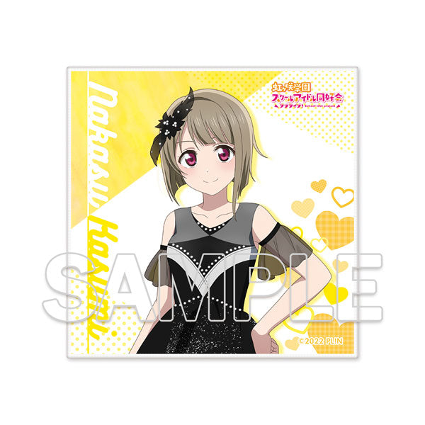 『ラブライブ!虹ヶ咲学園スクールアイドル同好会』マイクロファイバーハンドタオル Ver.ニジガクラブソング 中須かすみ