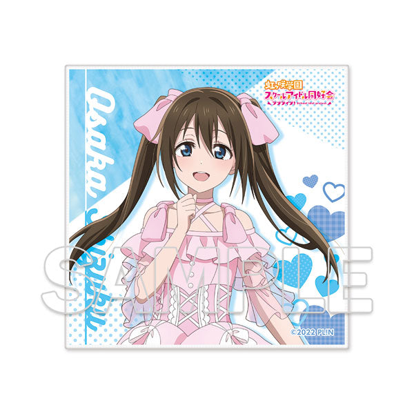 『ラブライブ!虹ヶ咲学園スクールアイドル同好会』マイクロファイバーハンドタオル Ver.ニジガクラブソング 桜坂しずく