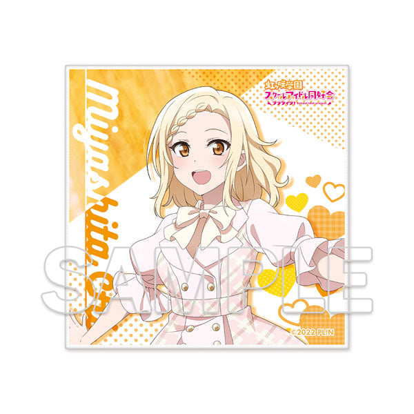 『ラブライブ!虹ヶ咲学園スクールアイドル同好会』マイクロファイバーハンドタオル Ver.ニジガクラブソング 宮下愛