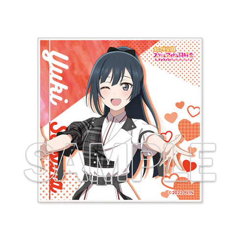 『ラブライブ!虹ヶ咲学園スクールアイドル同好会』マイクロファイバーハンドタオル Ver.ニジガクラブソング 優木せつ菜