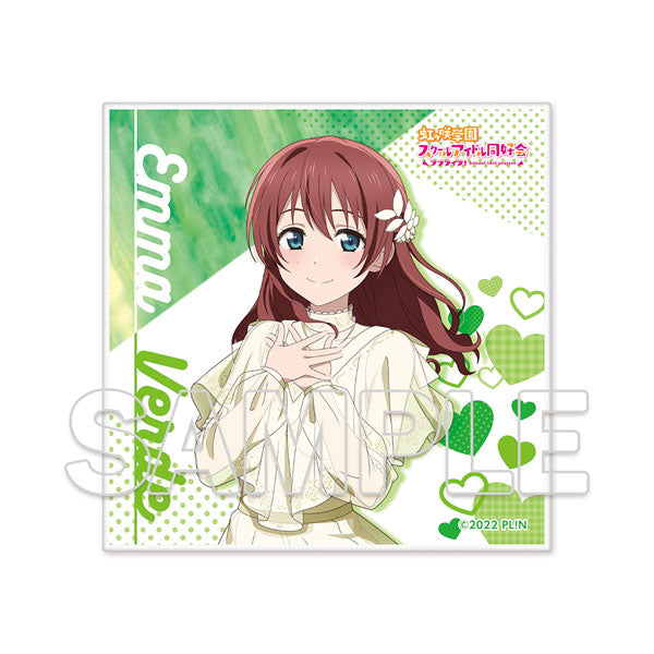 『ラブライブ!虹ヶ咲学園スクールアイドル同好会』マイクロファイバーハンドタオル Ver.ニジガクラブソング エマ・ヴェルデ