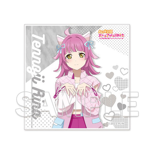 『ラブライブ!虹ヶ咲学園スクールアイドル同好会』マイクロファイバーハンドタオル Ver.ニジガクラブソング 天王寺璃奈