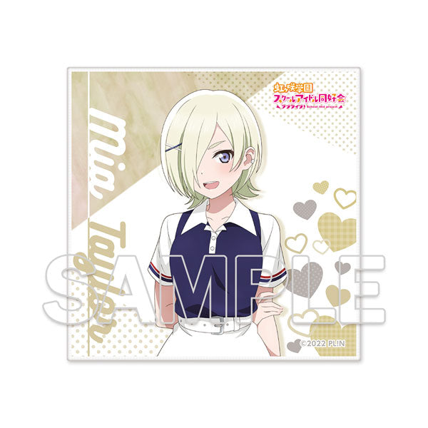 『ラブライブ!虹ヶ咲学園スクールアイドル同好会』マイクロファイバーハンドタオル Ver.ニジガクラブソング ミア・テイラー