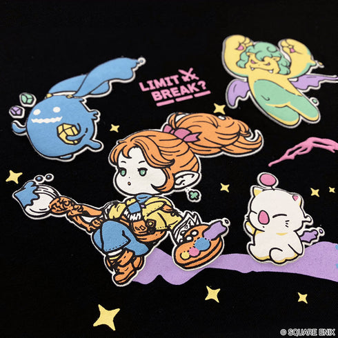 『ファイナルファンタジーXIV』Tシャツ 〈ピクトマンサー〉 ブラック