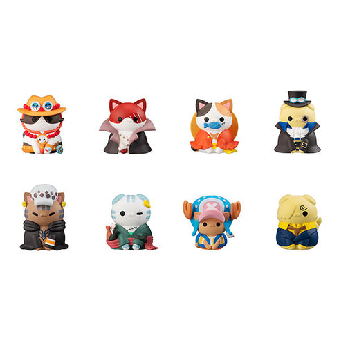 『ONE PIECE ワンピース』MEGA CAT PROJECT ニャンピースニャーン! 海賊王におれはなるニャン! 8個入りBOX