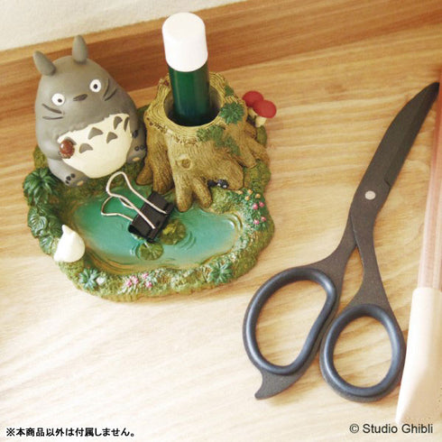 『ジブリ』となりのトトロ 印鑑&ペンスタンド IPS-03 トトロと池のほとり