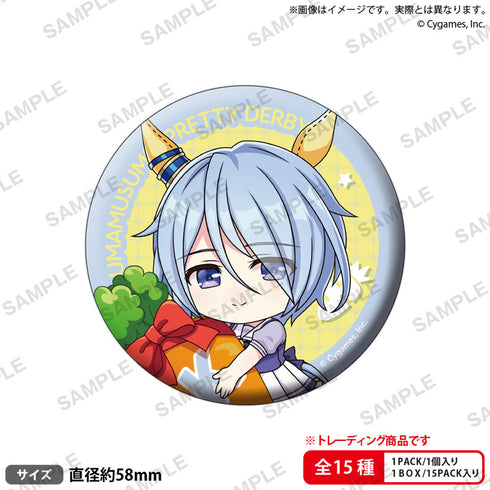 『ウマ娘 プリティーダービー』むぎゅみにトレーディング缶バッジ vol.5 15個入りBOX