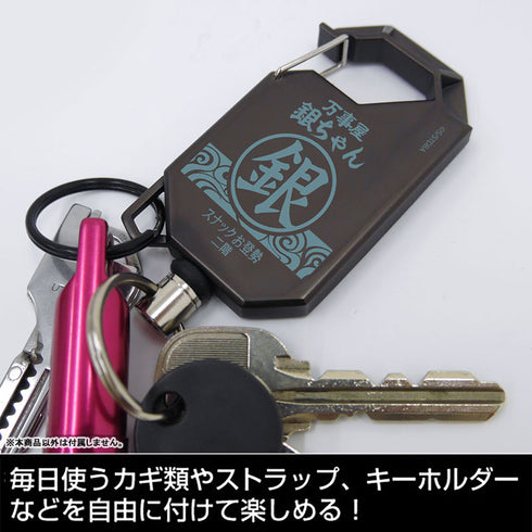 『銀魂』万事屋銀ちゃん 銀マーク リールキーホルダー