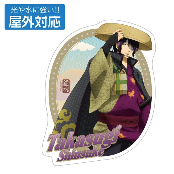 『銀魂』描き下ろし 高杉晋助 屋外対応ステッカー 旅装Ver.