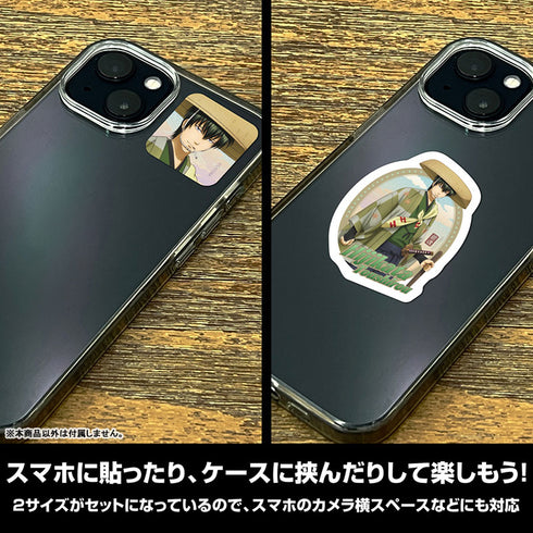 『銀魂』描き下ろし 土方十四郎 ミニステッカーセット 旅装Ver.