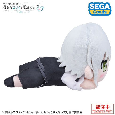『劇場版プロジェクトセカイ 壊れたセカイと歌えないミク』寝そべり ぬいぐるみ“日野森志歩”