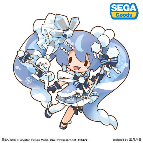 『初音ミクシリーズ』雪ミク2025 ふわぷち どでかジャンボぬいぐるみ